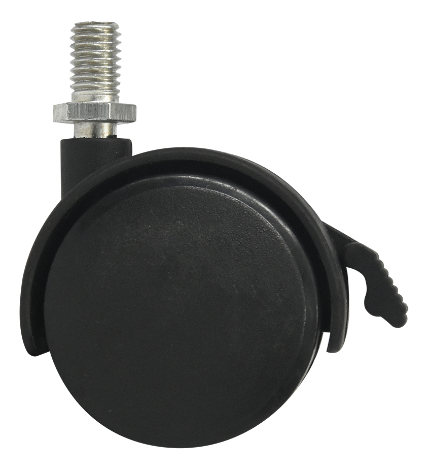 RODAJA GEMELA 50MM ROSCA CON FRENO DK007-TWT02B