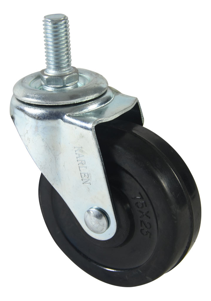 Rodaja Lamina Troquelada 40MM Giratoria/rosca/freno DK003-15