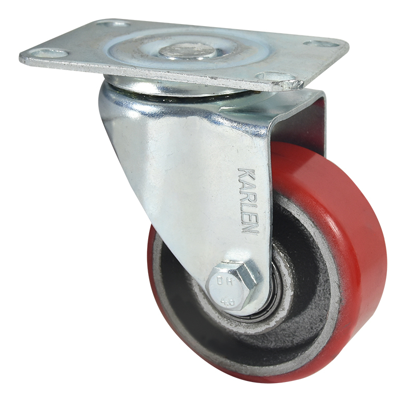 RODAJA INDUSTRIAL 75MM X 50MM/PLACA/GIRATORIA