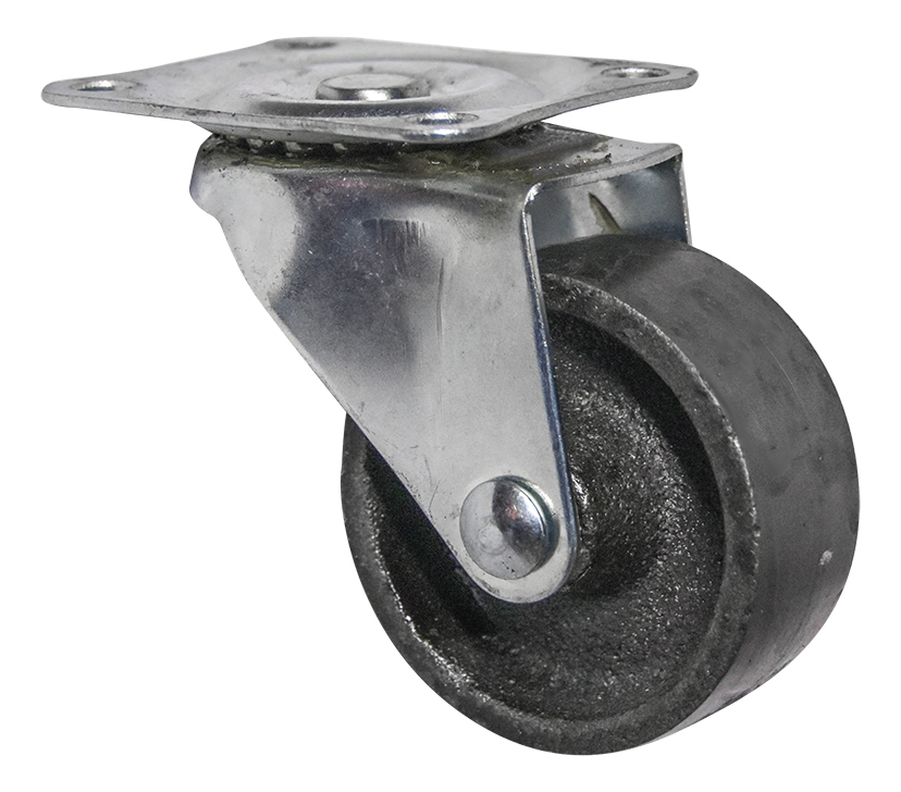 RODAJA FUNDIDA 65MM PLACA GIRATORIA DK002-PS25