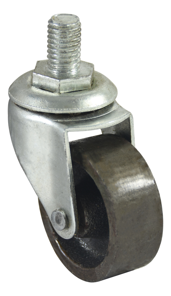 Rodaja Fundida 40MM Giratoria Con Rosca DK002-SS15