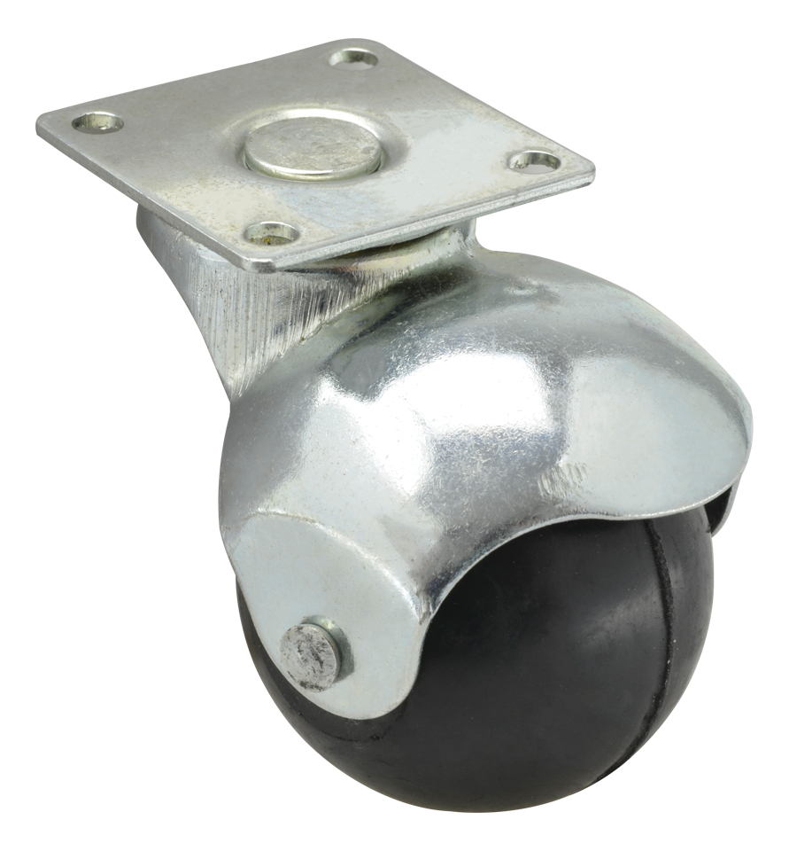 Rodajas 50MM Con Placa Giratoria BZ-50 (4 Piezas)