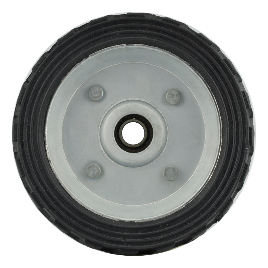 RUEDA VINIL 4" CON 1 BALERO DE 3/8" CA001