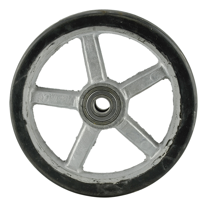 RUEDA CON RIN DE RAYO ALUMINIO 12X2 CON 2 BALEROS