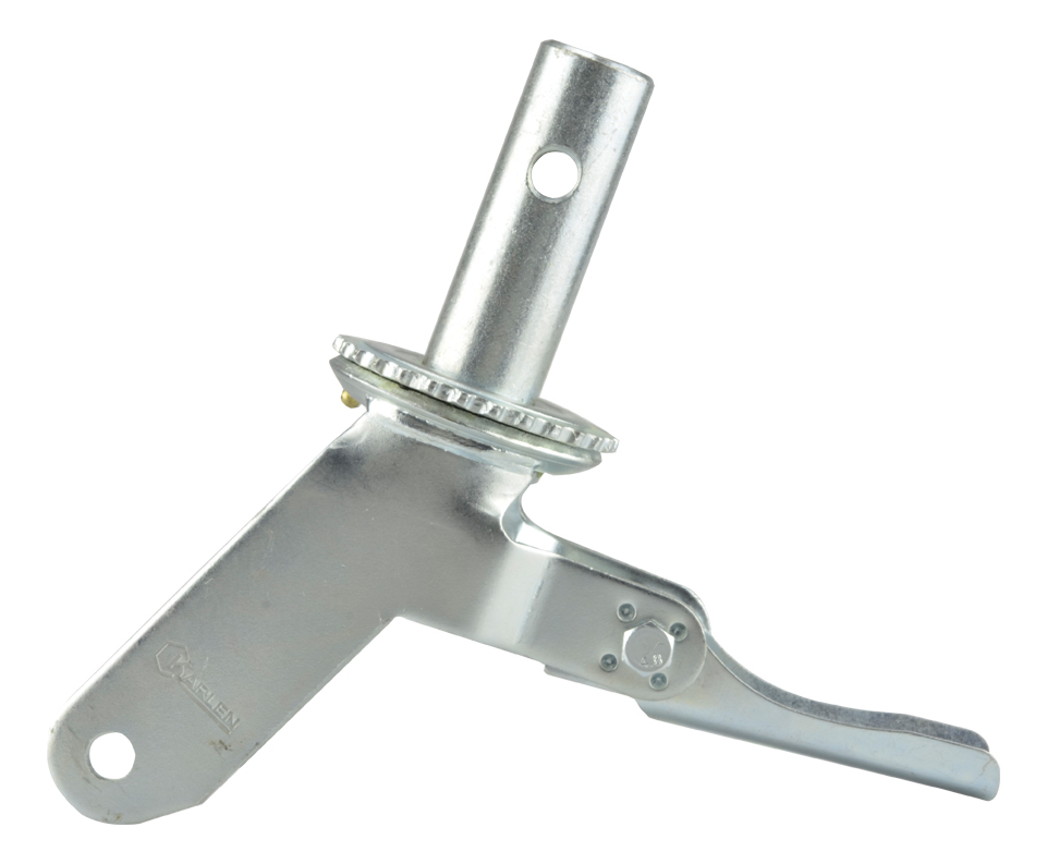 SOPORTE METALICO PARA RODAJA DE ANDAMIO