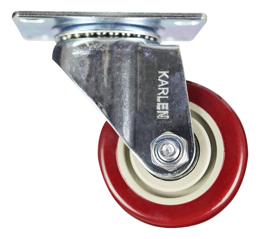 Rodaja Placa Giratoria 75MM de Poliuretano