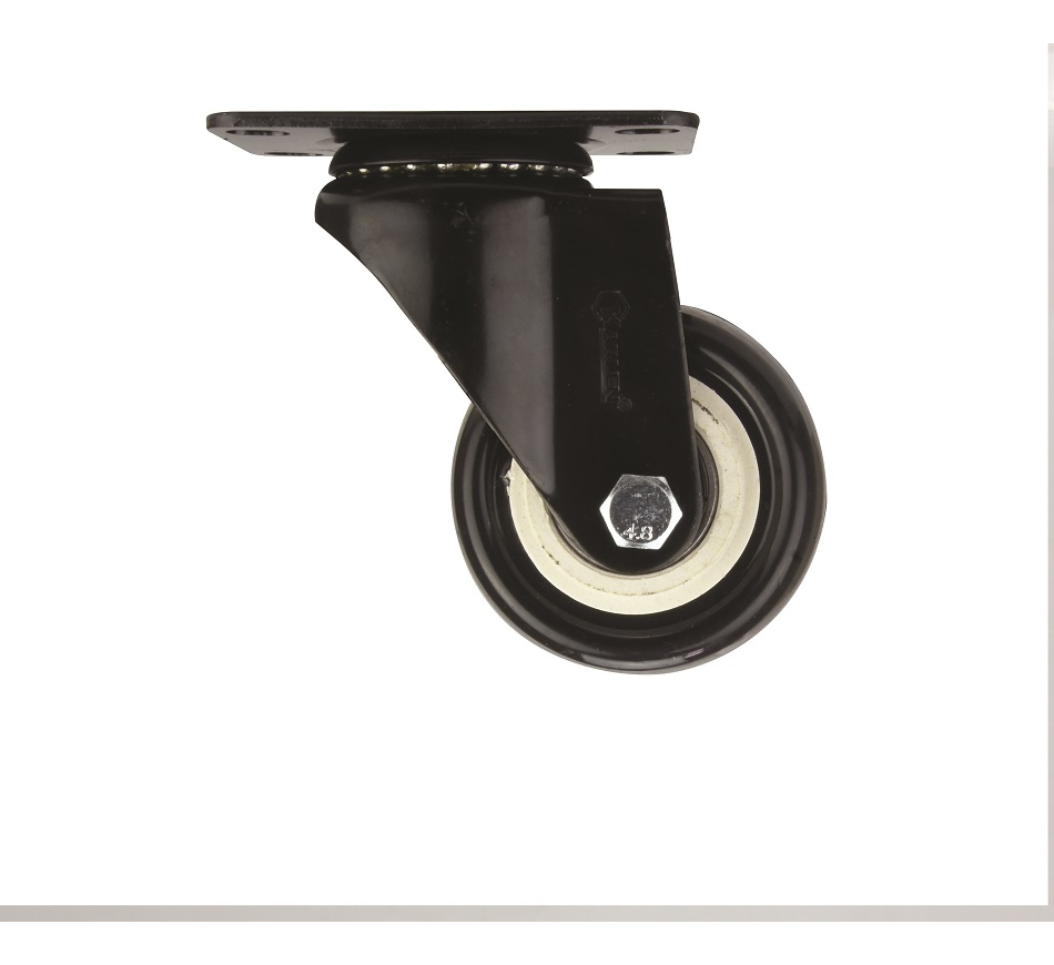 RODAJA INDUSTRIAL 25050ZK PLACA/GIRATORIA NEGRA