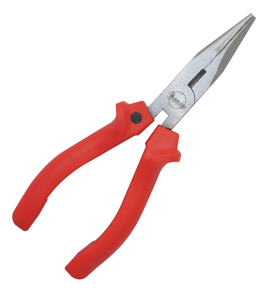 PINZA PUNTA LARGA CON CORTE 8" 200MM TH110153