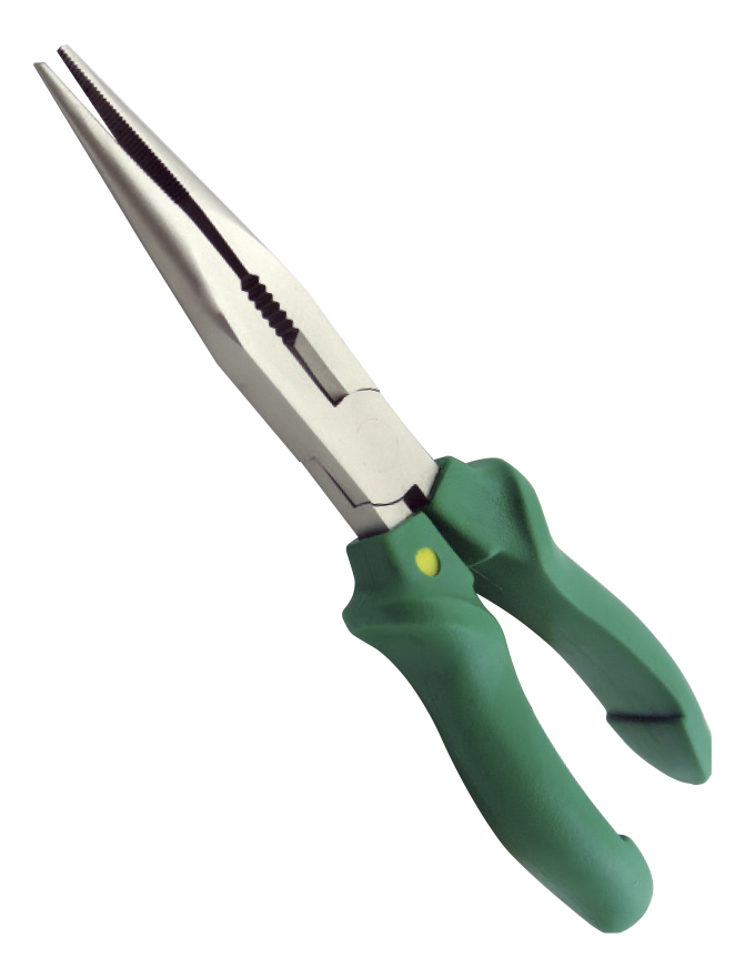 PINZA PUNTA LARGA CON CORTE 6" 160MM CRV TH110204