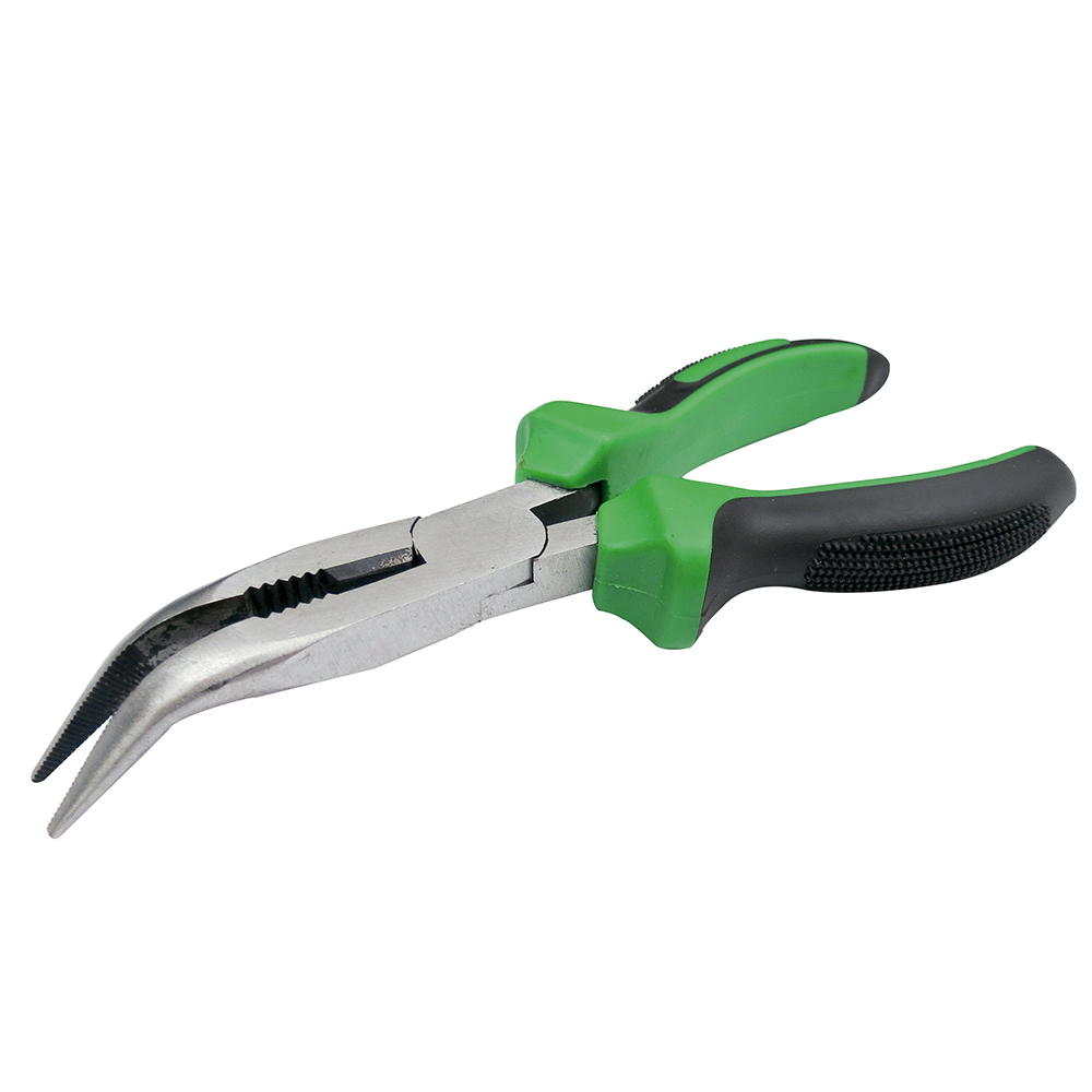 PINZA PUNTA CURVA CON CORTE 7"/180MM JO-BP/7