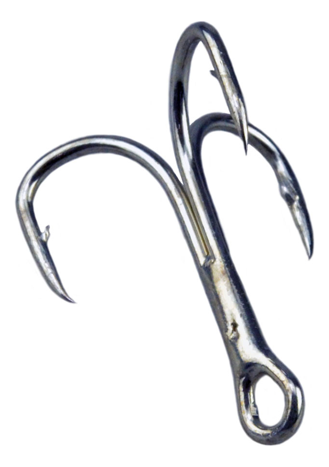 Anzuelo Triple para Pesca L677TH-2 (20 Piezas)