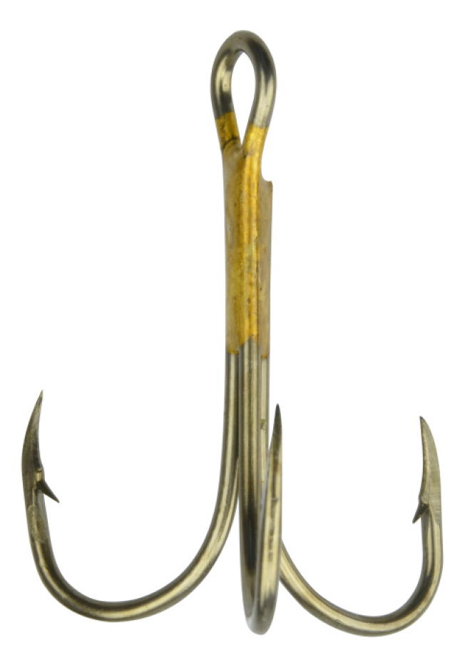 ANZUELO TRIPLE PARA PESCA 374A-1/0 (5 PIEZAS)