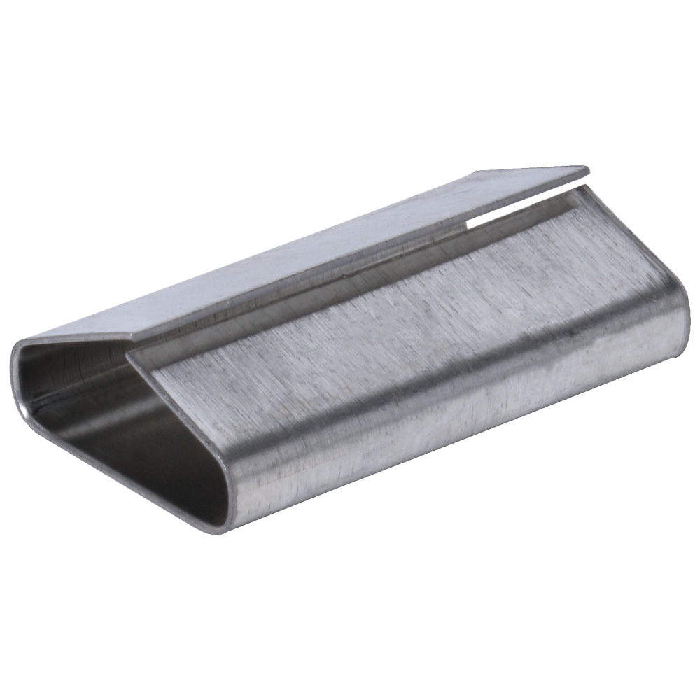 SELLO PARA FLEJE DE PLASTICO DE 1/2" CERRADO(1000 PIEZAS)