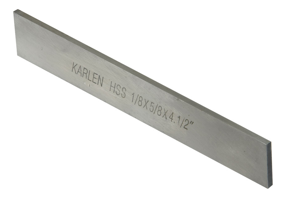 Cuchilla Rectangular HSS 1/8"x3/4"x4-1/2"