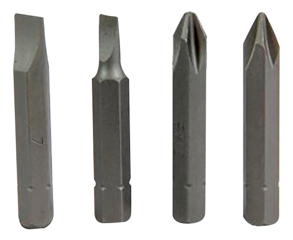 PUNTAS DESARMADOR DE GOLPE 1/4X40MM 040143BC (4 PIEZAS)