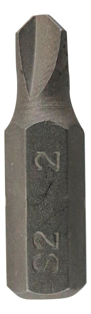Punta "tri-wing" NO.2 1/4X25MM 041JASA02
