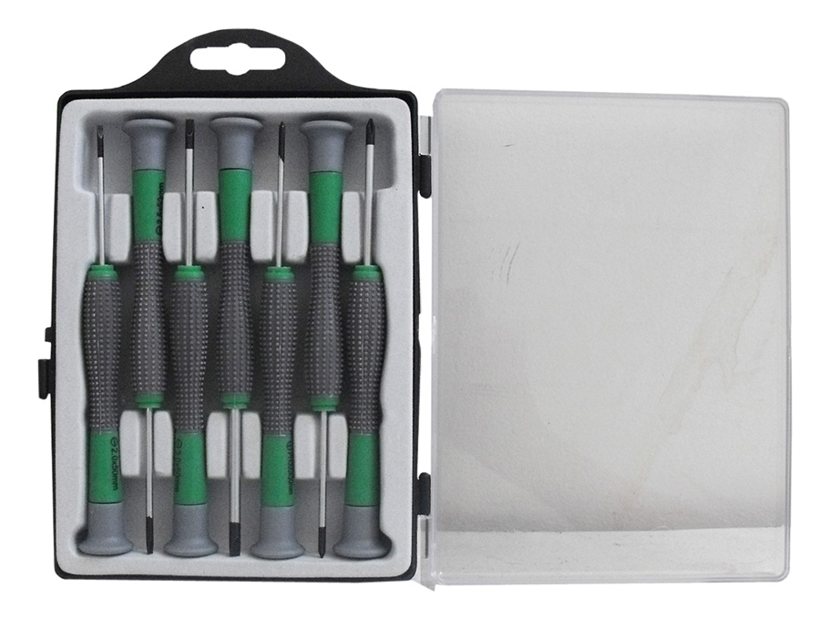 DESARMADORES DE PRECISION YF-30028 (7 PIEZAS)