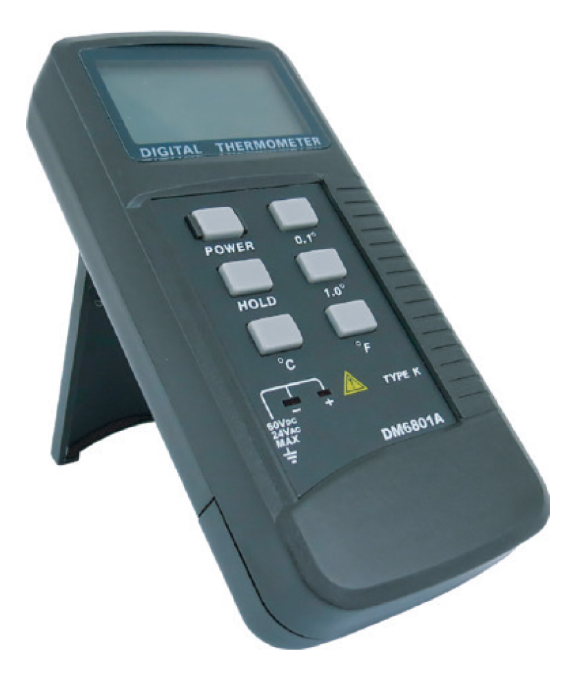Termómetro Industrial Dual -50/1300 C DM6801A