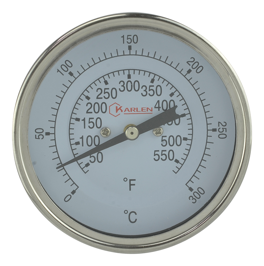Termómetro Industrial 1/2"NPT S-5" 0/300 C A300C-3