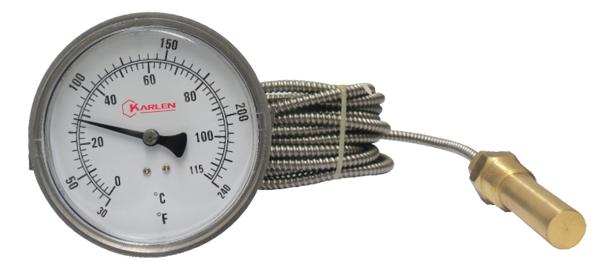 TERMOMETRO INDUSTRIAL LECTURA REMOTA 0/115C,1.5M 321RF23121