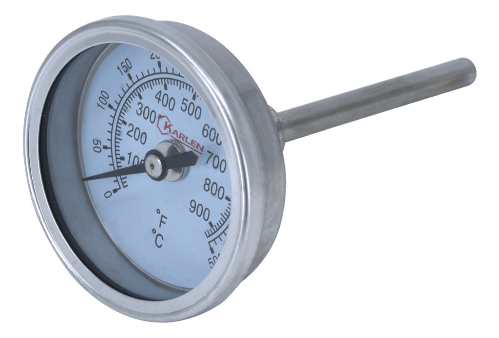 TERMOMETRO INDUSTRIAL 1/4"NPT S-3" 0/500
