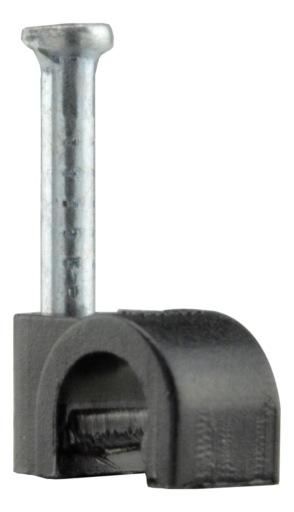 GRAPAS CABLE COAXIAL (NEGRO) XLS4MM (100 PIEZAS)