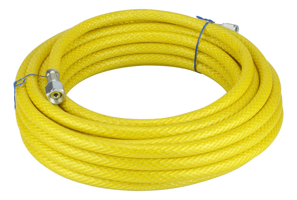 MANGUERA PARA COMPRESOR AMARILLA 1/4 10MT