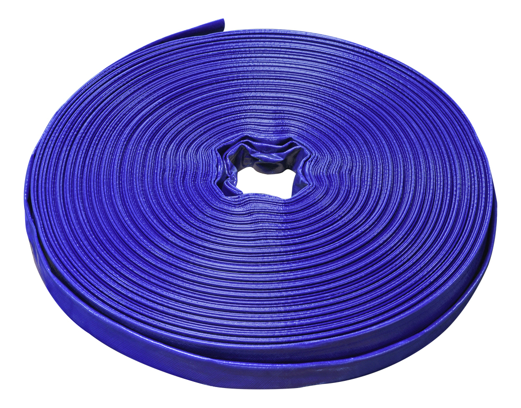 Manguera Plana Azul 8" 45PSI 100M