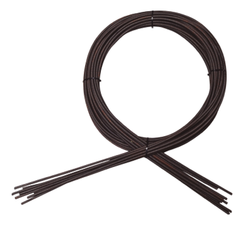 [GM-22MANGUE067CH] Eje Flexible Para Manguera Vibratoria Zx-38mmx4m
