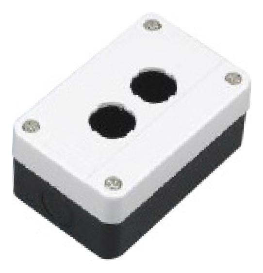 Caja para 2 Botones 22mm IP65 BX-BE02