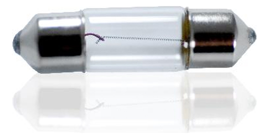 FOCO AUTOMOTRIZ 12V 3W 6.5X28 (3022) A2022 (10 PIEZAS)