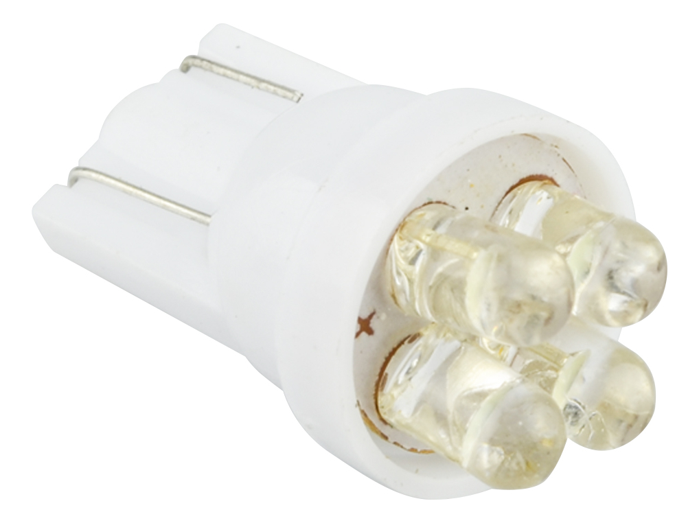 Foco LED Automotriz Blanco 12V W2.1X9.5D 3MM T10-4