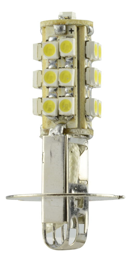 Foco LED Automotriz Blanco 12V H3 PK22S SMD35X28MM