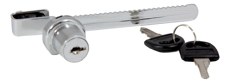 CERRADURA RESBALON DOBLE BALA 40MM LATON 102014