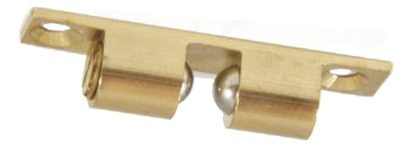 Cerradura Resbalón Doble Bala 60mm Latón