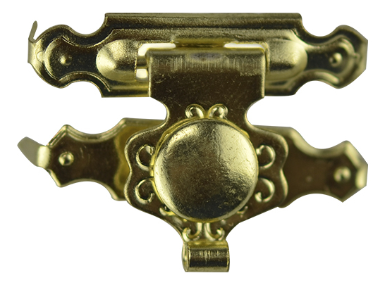 Cerradura Pequeña Izquierda 33x29mm Latón Antiguo 10 Piezas