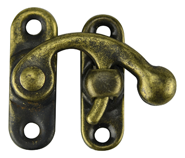 CERRADURA PEQUEÑA IZQUIERDO 33X29MM NIQUELADO 038.03 10pz