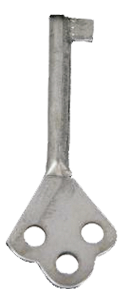 CERRADURA IMAN FIJO 57X15MM BLANCA GM01