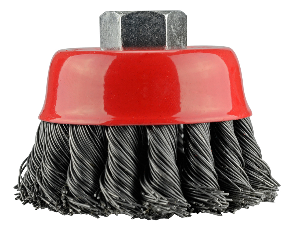 Cepillo Copa Galvanizado HD 75mm M14x2