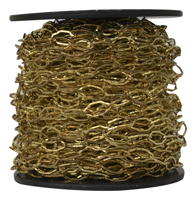 CADENA DECORATIVA 2X16X30MM B2202 LATON. 50MT