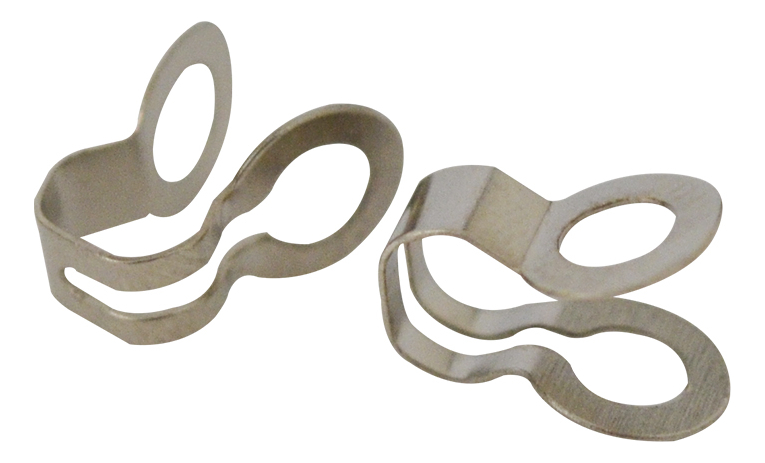 BROCHE TIPO "D" CADENA NIQUELADO 3.2MM (30 PIEZAS)