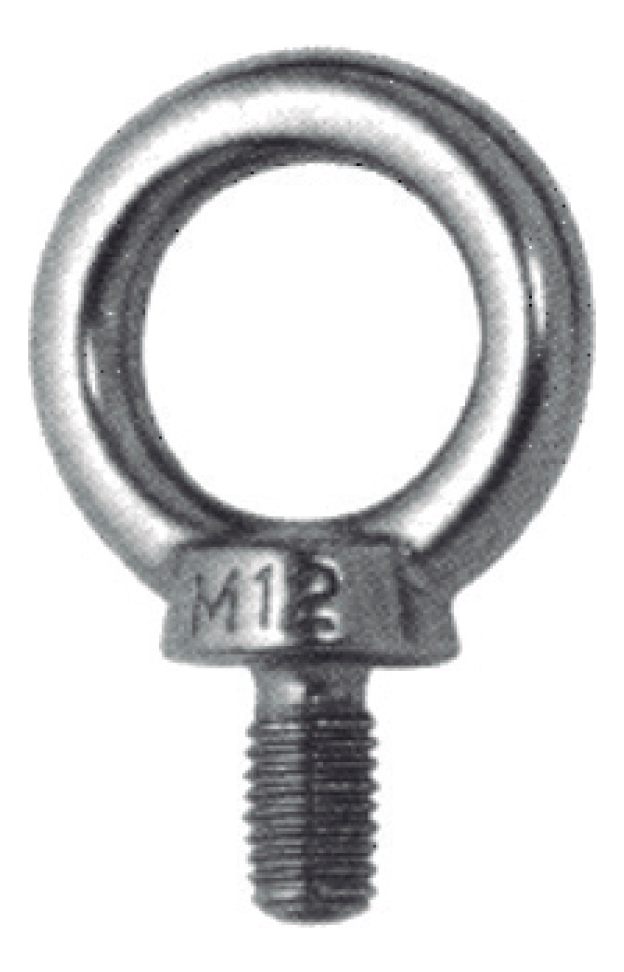 Argolla con Tornillo Inoxidable SS304 10mm 150KG