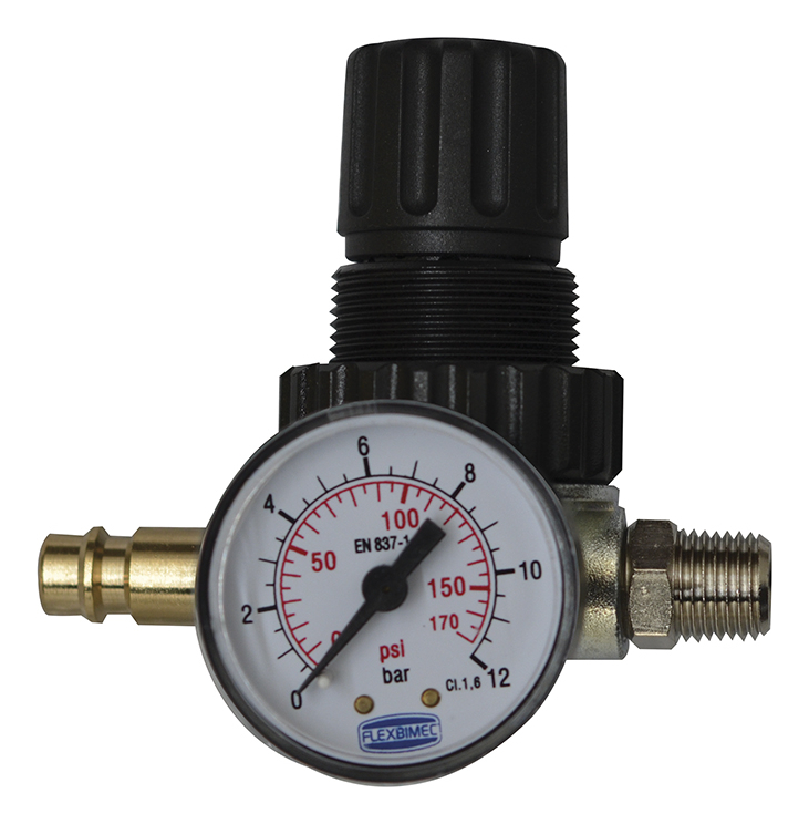 Regulador Presion Aire Con Man Metro Conexi N R Pida N0.7200