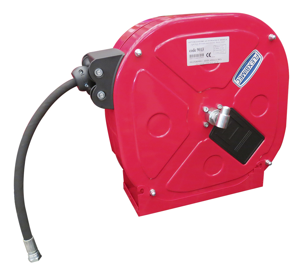 ENROLLADOR PARA MANGUERA DE ACEITE 15M 9013+28715