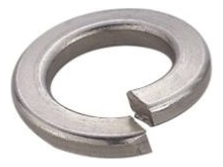 Arandela de Presión Galvanizada 1/4" (6.3mm) (1000 Piezas)
