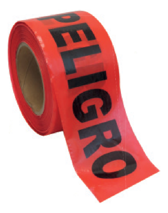[GM-14CINTAS098CH] Cinta Barricada PELIGRO Roja/Blanca 75mm×300m SR22003