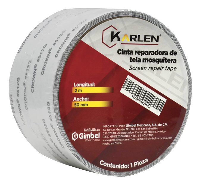 Cinta Reparadora Tela Mosquitera 50mmx2m
