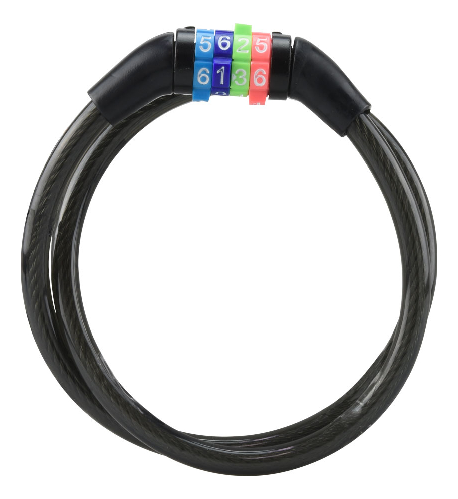 Candado Bicicleta Cable Combinación No.464 8x650mm