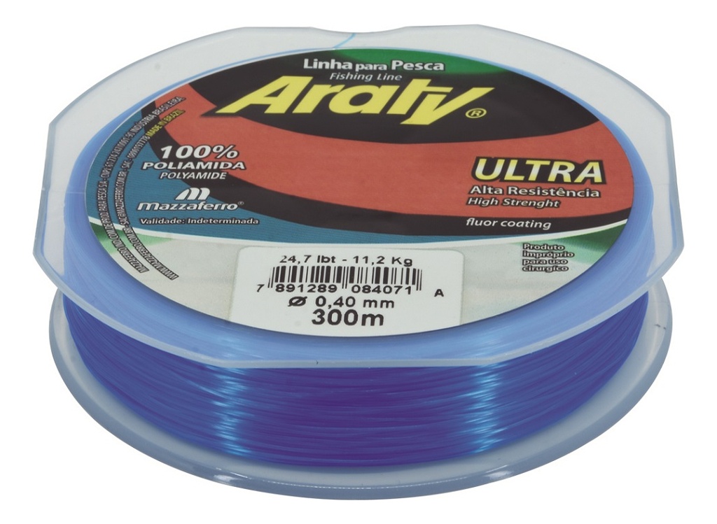 [GM-15HILONY013MA] Hilo de Pesca Nylon 0.40mm 300m Azul