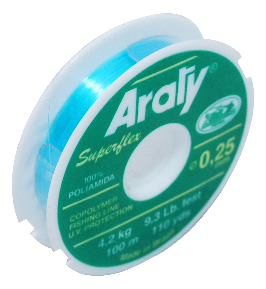 HILO DE PESCA AZUL "ARATY" 100M .45MM 19AS0451A